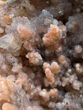 Load image into Gallery viewer, “Goblin Chalcedony” Pink &amp; Orange Druzy Botryoidal Stalactites — Tichka Massif, High Atlas, Morocco
