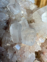 Load image into Gallery viewer, Mint Green + Pink Apophyllite + Pink Heulandite • Maharashtra, India
