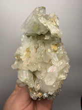 Load image into Gallery viewer, Chlorite-Included Quartz Cluster (Green Phantom Quartz) – Pakistan Mineral Specimen

