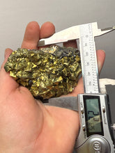 Load image into Gallery viewer, 3.3” New Find: Huanzala Mine Peru Sphalerite + Chalcopyrite + Apatite + Calcite + Quartz | Collector Display Specimen

