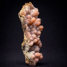Load image into Gallery viewer, “Goblin Chalcedony” Pink and Red Druzy Botryoidal Stalactites — Tichka Massif, High Atlas, Morocco

