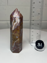 Load image into Gallery viewer, Candy Forest Jasper Obelisk Tower
