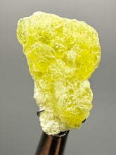 Load image into Gallery viewer, Vibrant Yellow Brucite Thumbnail Mineral Specimen | Collector Crystal from Killa Saifullah District in Balochistan Province, Pakistan
