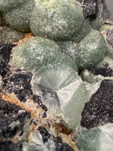 Load image into Gallery viewer, High-Grade Green Wavellite Collectors Specimen - Radiating Botryoidal Crystal Formation - Arkansas, USA
