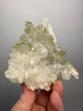 Load image into Gallery viewer, Chlorite-Included Quartz Cluster (Green Phantom Quartz) – Pakistan Mineral Specimen
