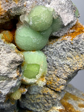 Load image into Gallery viewer, High-Grade Green Wavellite Collectors Specimen - Radiating Botryoidal Crystal Formation - Arkansas, USA
