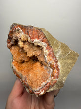 Load image into Gallery viewer, Orange Scalenohedral Calcite Cluster LARGE – Emery County, Utah Collector Mineral Specimen
