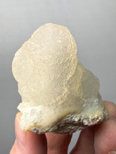 Load image into Gallery viewer, High-Grade “Dream Cloud” Druzy Chalcedony Stalactite — Maharashtra, India (Collector Display Specimen)
