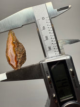 Load image into Gallery viewer, Polished Malawi Agate Half – High-Grade African Banded Agate Display Specimen
