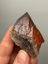 Load image into Gallery viewer, Premium Hematite-Phantom Deep Magenta Ametrine Cluster | Deccan Traps, India | Collector Mineral Specimen
