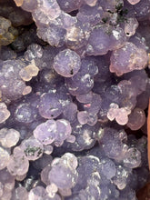 Load image into Gallery viewer, Grape Agate Mineral Specimen – Botryoidal Purple Chalcedony Cluster from Indonesia | Collector Grade Crystal

