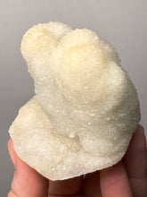 Load image into Gallery viewer, High-Grade “Dream Cloud” Druzy Chalcedony Stalactite — Maharashtra, India (Collector Display Specimen)
