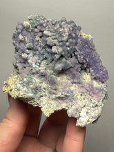 Load image into Gallery viewer, 3.8” Indonesian Grape Agate (Radial Spray Terminated Quartz) Display Specimen | Mamuju, West Sulawesi, Indonesia
