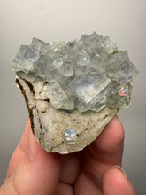 Load image into Gallery viewer, High Grade Blue YGX Fluorite Cluster – Yaogangxian Mine, Hunan, China | Collector Mineral Specimen
