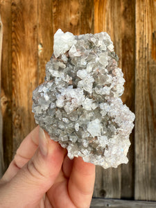 White Diamond Calcite + Apophyllite • Maharashtra, India
