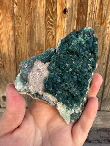 Gemmy Green Heulandite • Maharashtra, India