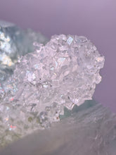 Load image into Gallery viewer, Luminous Mint Apophyllite with Glittering Druzy Sugar Quartz – India
