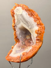 Load image into Gallery viewer, “Goblin Chalcedony” Pink and Red Druzy Botryoidal Stalactites — Tichka Massif, High Atlas, Morocco
