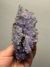 Load image into Gallery viewer, 4.9” Indonesian Grape Agate (Radial Spray Terminated Quartz) Display Specimen | Mamuju, West Sulawesi, Indonesia
