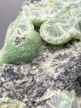 Load image into Gallery viewer, High-Grade Green Wavellite Collectors Specimen - Radiating Botryoidal Crystal Formation - Arkansas, USA
