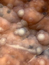 Load image into Gallery viewer, “Goblin Chalcedony” Pink &amp; Orange Druzy Botryoidal Stalactites— Tichka Massif, High Atlas, Morocco
