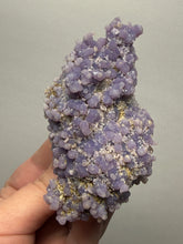 Load image into Gallery viewer, 3.7” Indonesian Grape Agate (Radial Spray Terminated Quartz) Display Specimen | Mamuju, West Sulawesi, Indonesia
