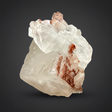 Load image into Gallery viewer, Lustrous Apophyllite over Red Heulandite (Zeolite Pocket) — Deccan Traps, Maharashtra, India
