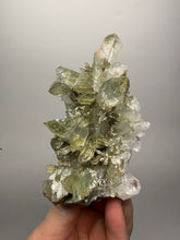 Load image into Gallery viewer, Chlorite-Included Quartz Cluster (Green Phantom Quartz) | Double Sided | Pakistan Mineral Specimen
