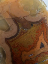Load image into Gallery viewer, Moroccan Red and Orange Banded Agate Sahara | High Atlas | Polished
