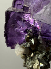 Load image into Gallery viewer, Cubic Fluorite Crystal Thumbnail Specimen | Chashan Mine, Chenzhou, Hunan, China | Collector Mineral Display
