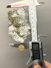 Load image into Gallery viewer, 3.1” New Find: Huanzala Mine Peru Sphalerite + Chalcopyrite + Apatite + Calcite + Quartz | Collector Display Specimen
