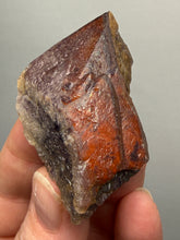 Load image into Gallery viewer, Premium Hematite-Phantom Deep Magenta Ametrine Cluster | Deccan Traps, India | Collector Mineral Specimen
