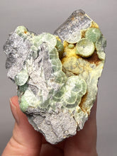 Load image into Gallery viewer, High-Grade Green Wavellite Collectors Specimen - Radiating Botryoidal Crystal Formation - Arkansas, USA
