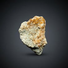 Load image into Gallery viewer, Hessonite Garnet Cluster on Matrix – Natural Collector Specimen from Pakistan | High-Grade Orange-Red Garnet Crystals

