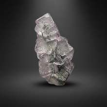 Load image into Gallery viewer, Purple Isometric Cubic Fluorite (Thumbnail Specimen) | Wutong Mine, China
