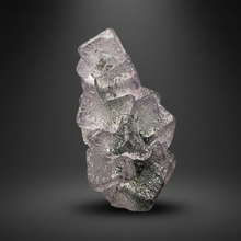 Load image into Gallery viewer, Purple Isometric Cubic Fluorite (Thumbnail Specimen) | Wutong Mine, China
