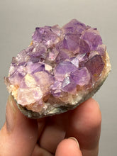 Load image into Gallery viewer, Premium Hematite-Phantom Deep Magenta Ametrine Cluster | Deccan Traps, India | Collector Mineral Specimen
