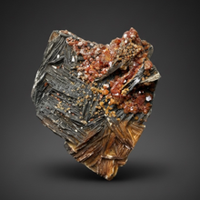 Load image into Gallery viewer, Natural Vanadinite on Matrix | Collector Mineral Specimen | Morocco
