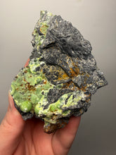 Load image into Gallery viewer, High-Grade Green Wavellite Collectors Specimen - Radiating Botryoidal Crystal Formation - Arkansas, USA
