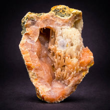 Load image into Gallery viewer, “Goblin Chalcedony” Pink &amp; Orange Druzy Botryoidal Stalactites— Tichka Massif, High Atlas, Morocco
