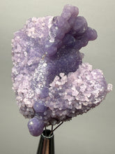 Load image into Gallery viewer, 1.9” Indonesian Grape Agate (Radial Spray Terminated Quartz) Display Specimen | Mamuju, West Sulawesi, Indonesia
