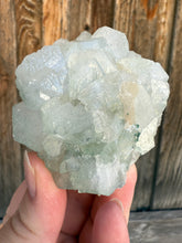Load image into Gallery viewer, Mint Green Apophyllite Flower Stalactite • Maharashtra, India
