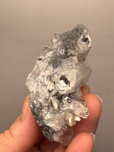 Load image into Gallery viewer, Druzy Chalcedony Stalactites with Druzy Clear Apophyllite | Maharashtra, India
