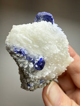 Load image into Gallery viewer, Afghan Lazurite Specimen | Deep Blue Lapis-Grade Crystal on Matrix | Collector Display Mineral
