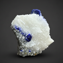 Load image into Gallery viewer, Afghan Lazurite Specimen | Deep Blue Lapis-Grade Crystal on Matrix | Collector Display Mineral
