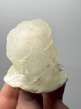 Load image into Gallery viewer, High-Grade “Dream Cloud” Druzy Chalcedony Stalactite — Maharashtra, India (Collector Display Specimen)
