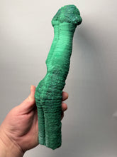 Load image into Gallery viewer, 11” High-Grade Malachite Stalactite Botryoidal “Cave” Formation | DR Congo | Mineral Collector Specimen
