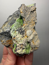Load image into Gallery viewer, High-Grade Green Wavellite Collectors Specimen - Radiating Botryoidal Crystal Formation - Arkansas, USA
