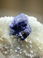 Load image into Gallery viewer, Afghan Lazurite Specimen | Deep Blue Lapis-Grade Crystal on Matrix | Collector Display Mineral
