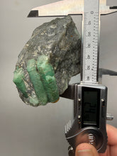 Load image into Gallery viewer, Emerald Variety Green Beryl on Matrix | Northern Bahia, Brazil | Collector Mineral Display Specimen
